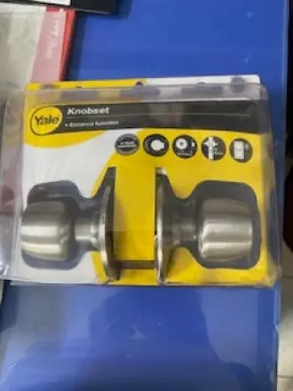 Yale Knobset Paslanmaz Çelik Kapı Kolu